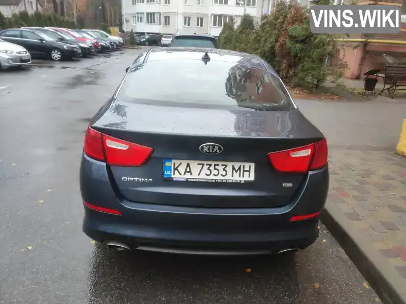 Kia Optima 2014, фото з оголошення 2 з 8, VIN 5XXGM4A75FG382815