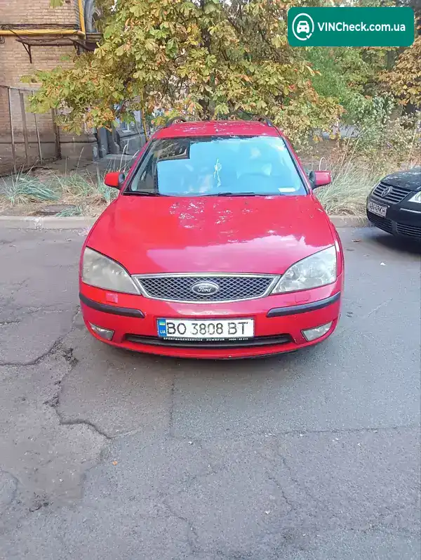 Ford Mondeo 2003, фото з оголошення 1 з 5, VIN WF0WXXGBBW3M45769