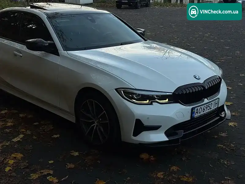 BMW 3 Series 2020, фото з оголошення 2 з 20, VIN 3MW5R1J03L8B27509