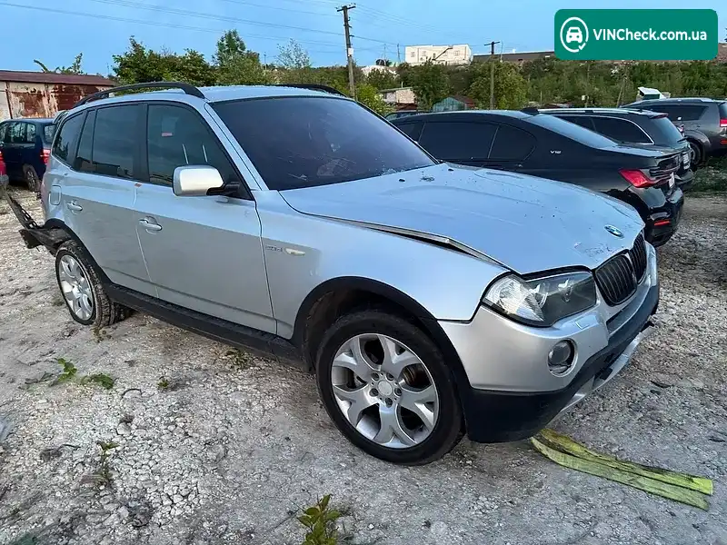 BMW X3 2008, фото з оголошення 1 з 5, VIN WBAPE11020WJ53672