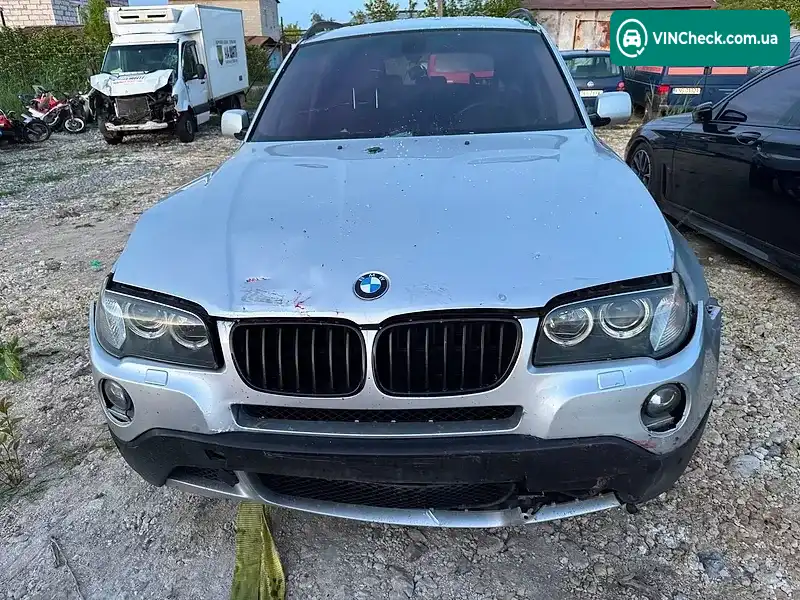 BMW X3 2008, фото з оголошення 2 з 5, VIN WBAPE11020WJ53672