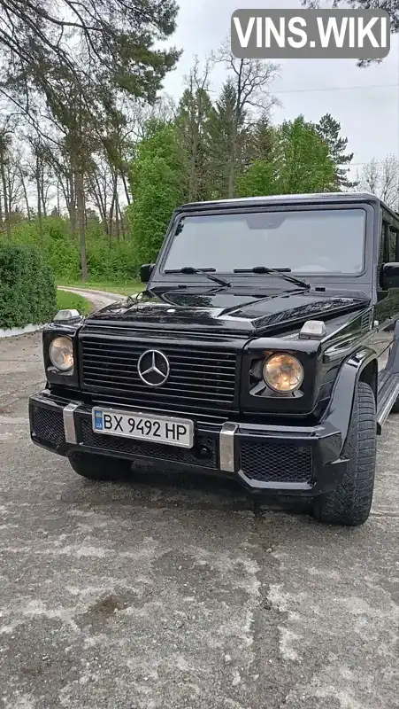 Mercedes-Benz G-Class 2001, фото з оголошення 1 з 12, VIN WDB4633331X125817