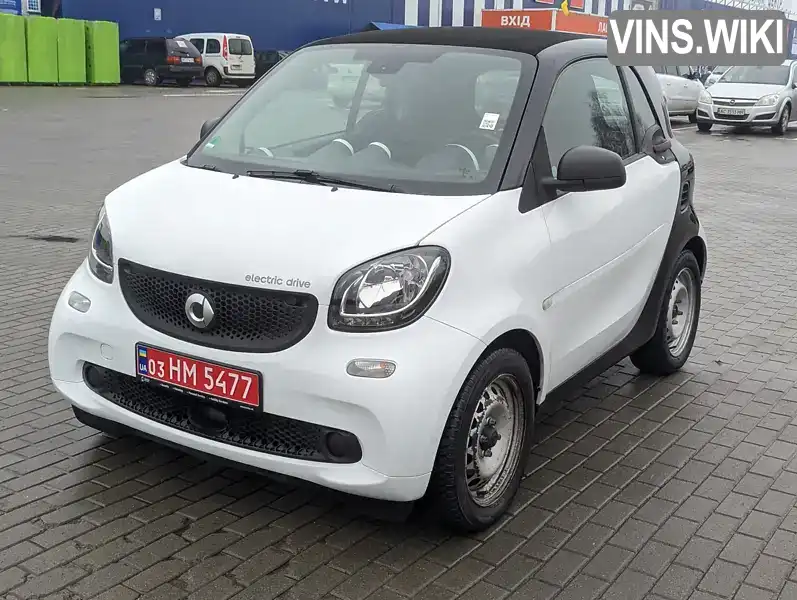 Smart EQ Fortwo 2017, фото з оголошення 1 з 20, VIN WME4533911K257813