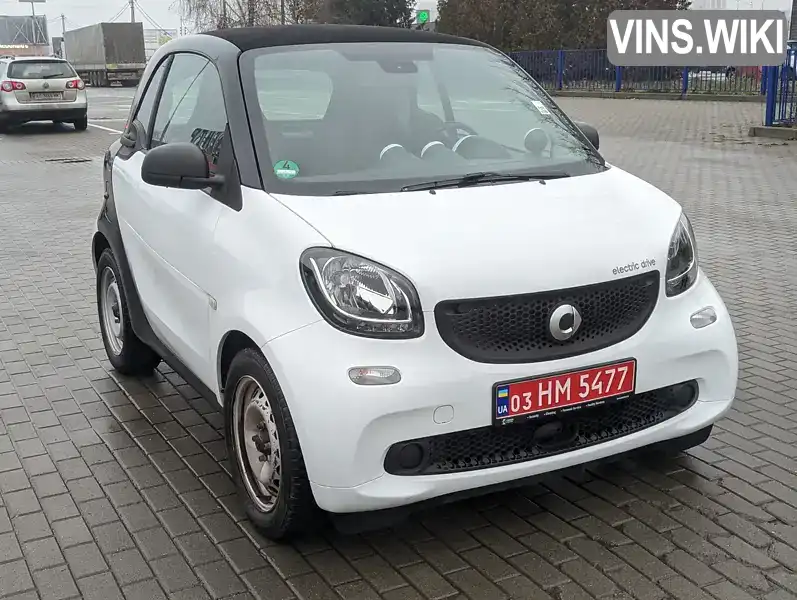 Smart EQ Fortwo 2017, фото з оголошення 2 з 20, VIN WME4533911K257813