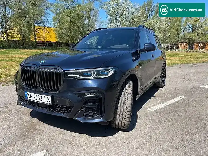 BMW X7 2022, фото з оголошення 1 з 20, VIN WBACW810809L09538