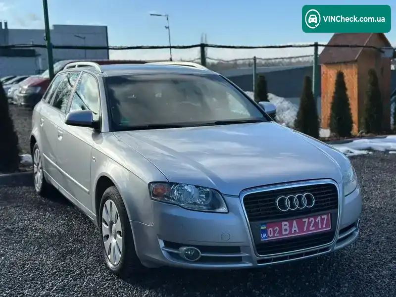 Audi A4 2005, фото з оголошення 2 з 20, VIN WAUZZZ8E06A129938