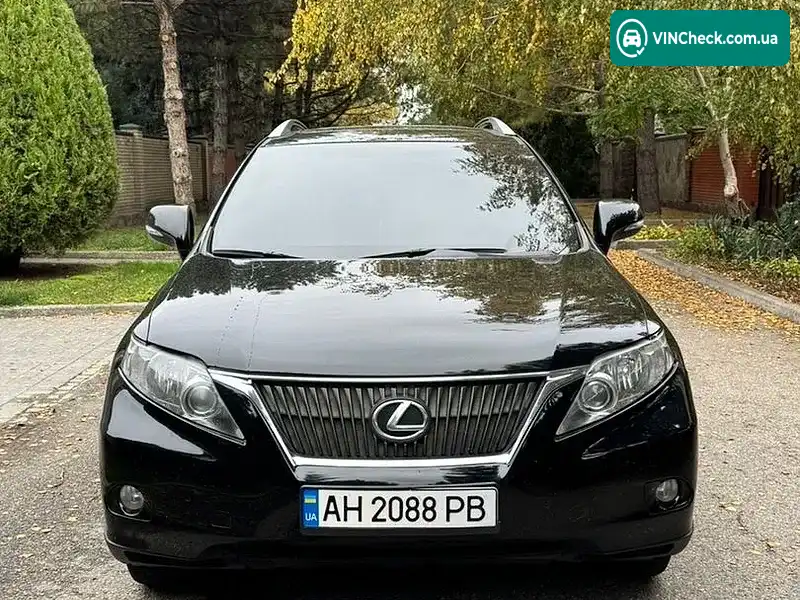 Lexus RX 2010, фото з оголошення 1 з 18, VIN 2T2BK1BA3AC073901