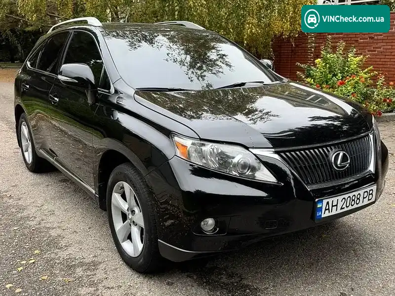 Lexus RX 2010, фото з оголошення 2 з 18, VIN 2T2BK1BA3AC073901