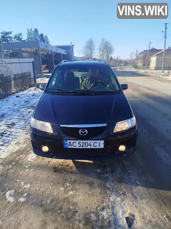 Mazda Premacy 2000, фото з оголошення 1 з 21, VIN JMZCP19R201136392
