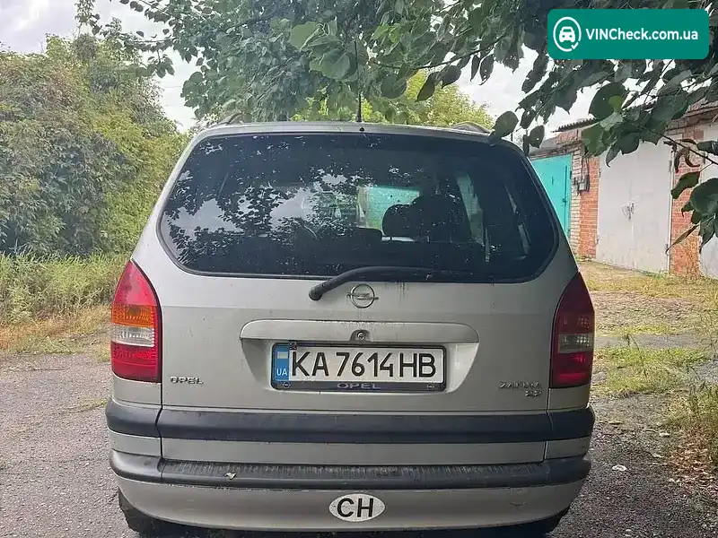 Opel Zafira 2001, фото з оголошення 2 з 11, VIN W0L0TGF7522017493