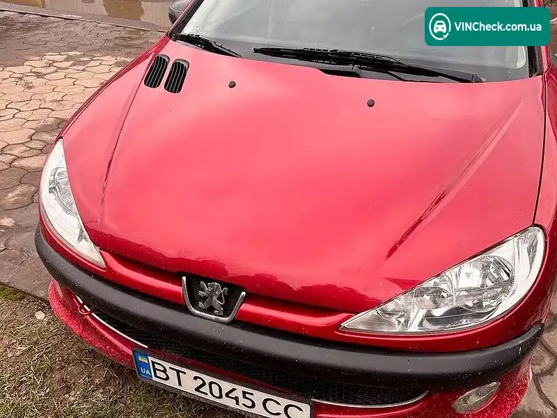 Peugeot 206 2008, фото з оголошення 1 з 2, VIN VF32BKFWA72776634