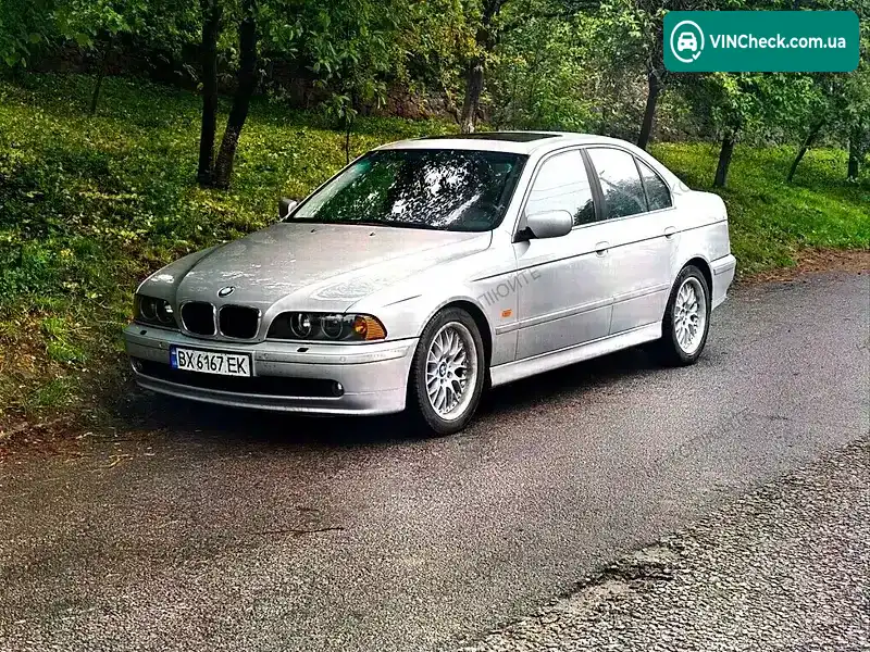 BMW 5 Series 2001, фото з оголошення 1 з 21, VIN WBADL81030GX49594