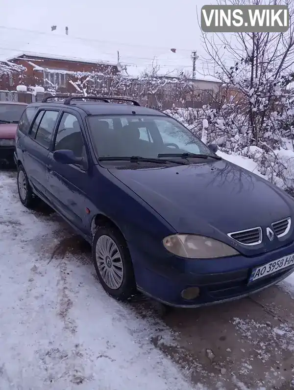 Renault Megane 1999, фото з оголошення 2 з 9, VIN VF1KA040520059360