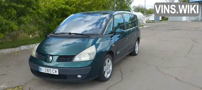 Renault Espace 2003, фото з оголошення 1 з 14, VIN VF1JK0UC627791068
