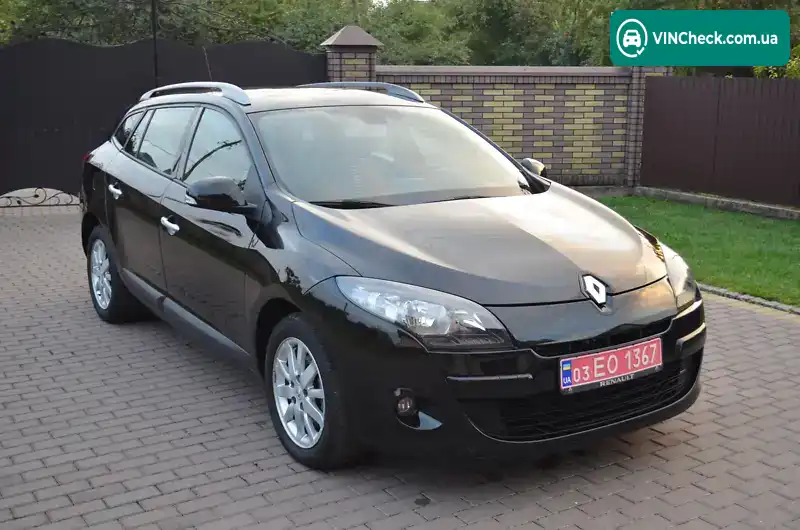 Renault Megane 2011, фото з оголошення 1 з 20, VIN VF1KZ8G0645324009
