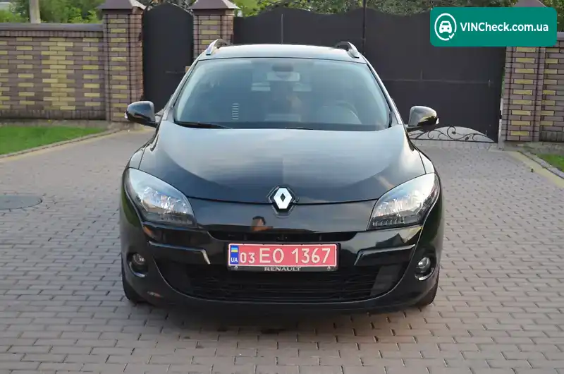 Renault Megane 2011, фото з оголошення 2 з 20, VIN VF1KZ8G0645324009