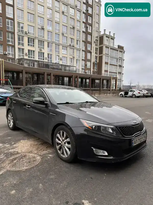 Kia Optima 2014, фото з оголошення 2 з 20, VIN 5XXGN4A75FG356759