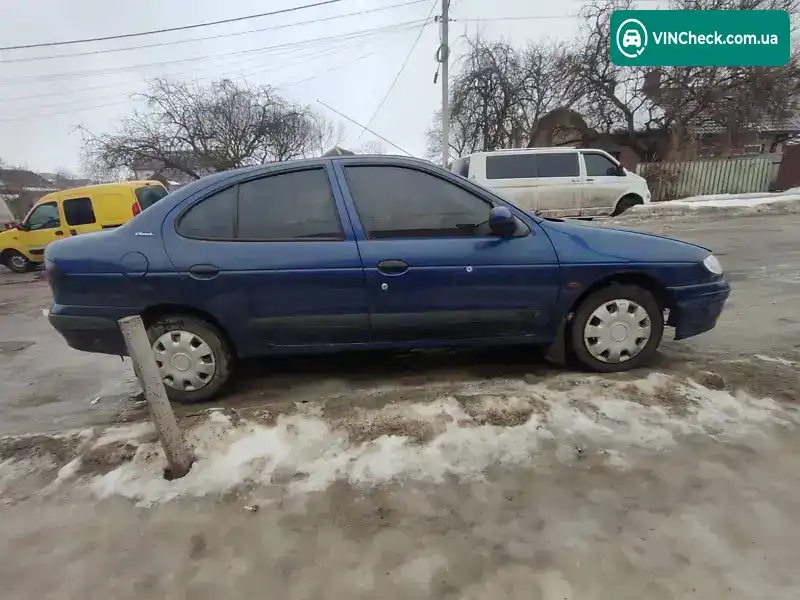 Renault Megane 1997, фото з оголошення 2 з 6, VIN VF1LA0E0516239843