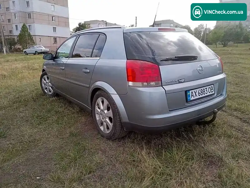 Opel Signum 2003, фото з оголошення 2 з 10, VIN W0L0ZCF4831105396