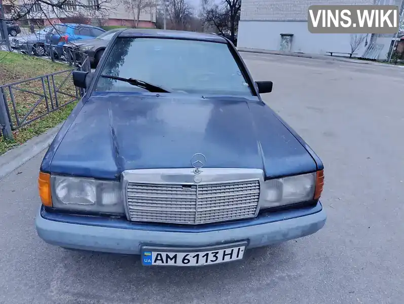 Mercedes-Benz 190 1990, фото з оголошення 1 з 10, VIN WDB2010181A598542