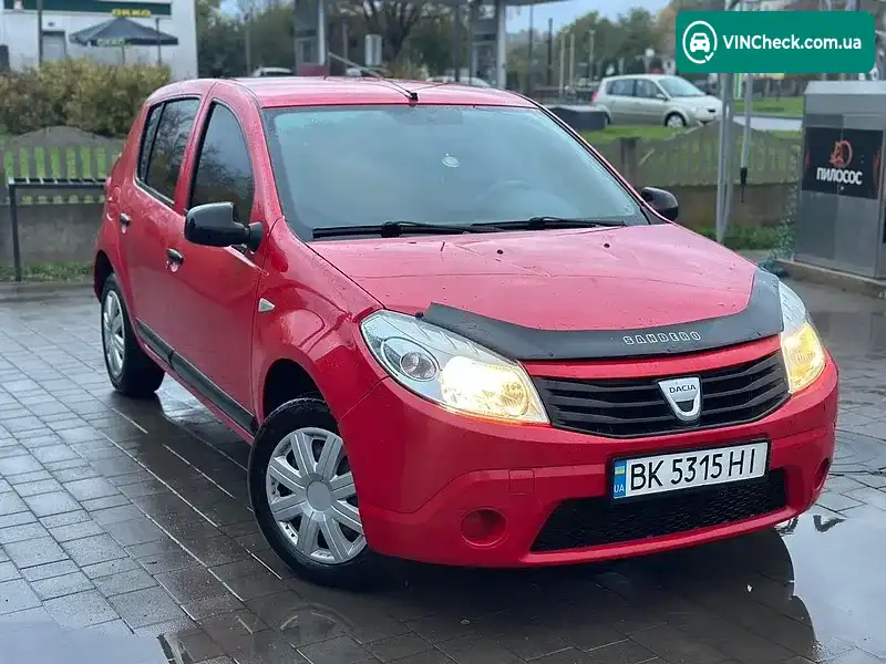 Dacia Sandero 2009, фото з оголошення 1 з 16, VIN UU1BSDBNH41644137