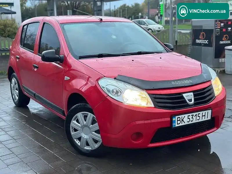 Dacia Sandero 2009, фото з оголошення 2 з 16, VIN UU1BSDBNH41644137