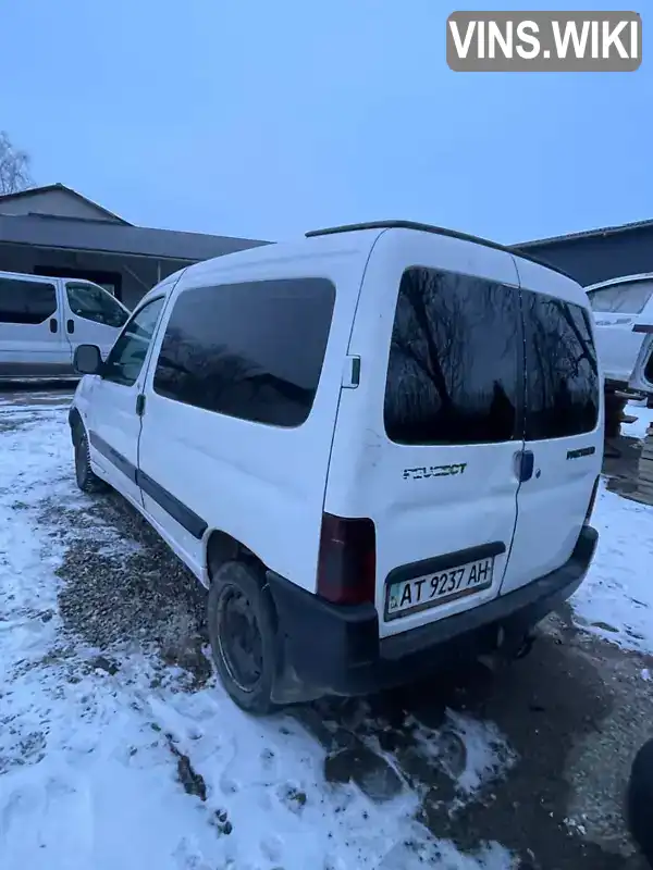 Peugeot Partner 2001, фото з оголошення 2 з 7, VIN VF35BWJYF60371823