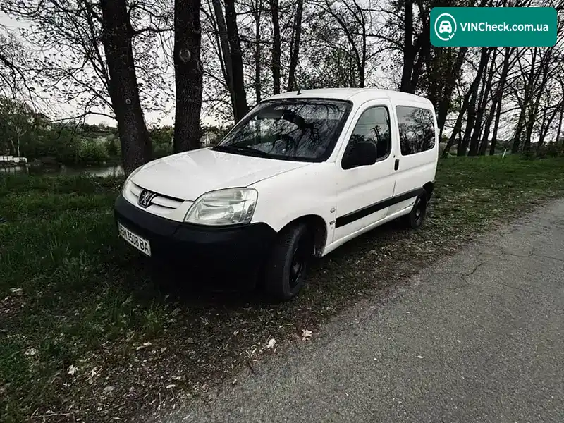 Peugeot Partner 2004, фото з оголошення 1 з 12, VIN VF3GCWJYB96009609
