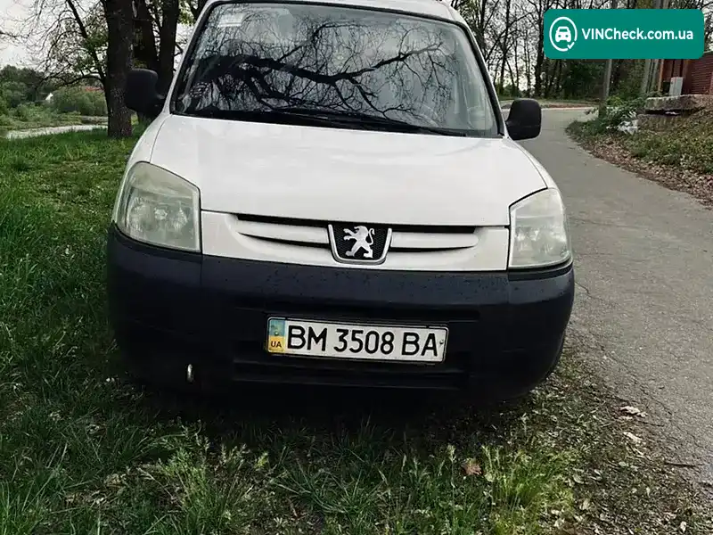 Peugeot Partner 2004, фото з оголошення 2 з 12, VIN VF3GCWJYB96009609