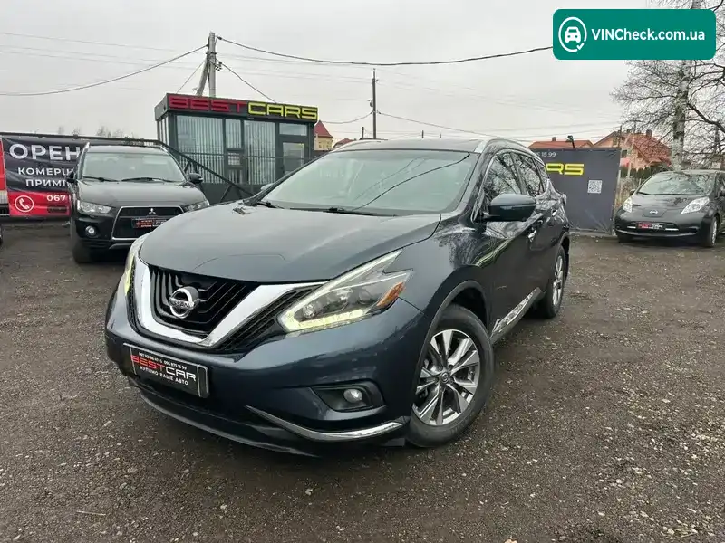 Nissan Murano 2018, фото з оголошення 1 з 20, VIN 5N1AZ2MH2JN189983