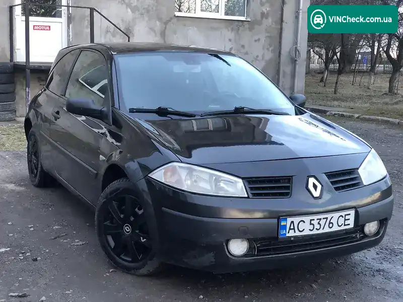 Renault Megane 2005, фото з оголошення 1 з 12, VIN VF1CMRF0533605948