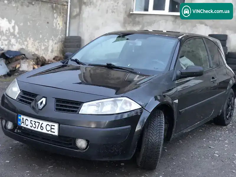 Renault Megane 2005, фото з оголошення 2 з 12, VIN VF1CMRF0533605948