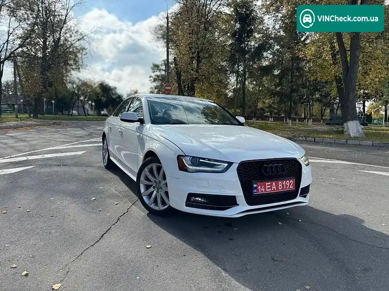 Audi A4 2014, фото з оголошення 2 з 20, VIN WAUAFAFL4EN029342