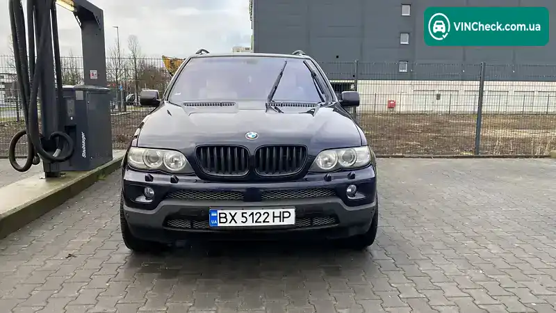 BMW X5 2005, фото з оголошення 2 з 21, VIN WBAFB71040LX53828