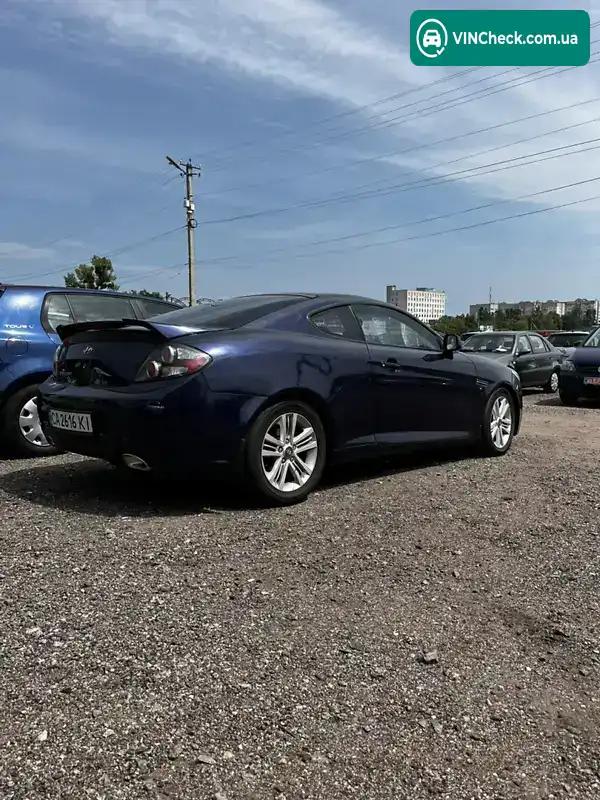 Hyundai Coupe 2007, фото з оголошення 2 з 4, VIN KMHHM66DX7U249649