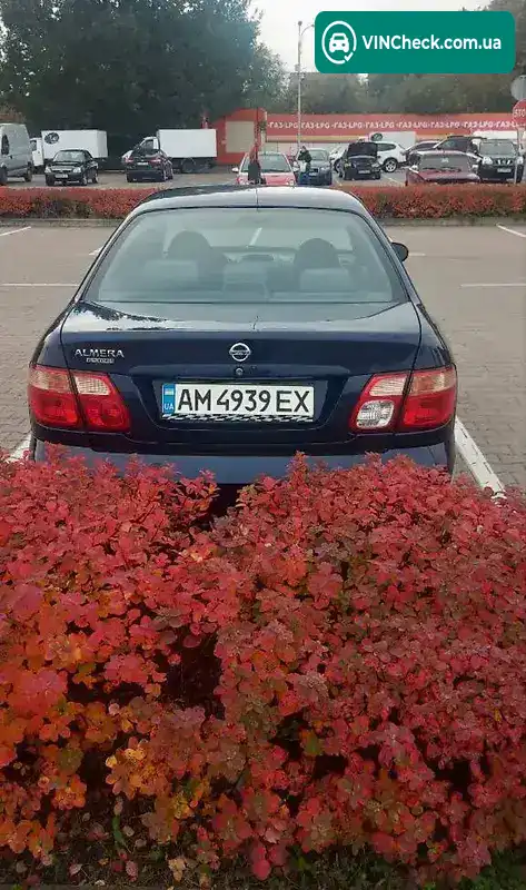 Nissan Almera 2006, фото з оголошення 2 з 17, VIN SJNBAAN16U2661286
