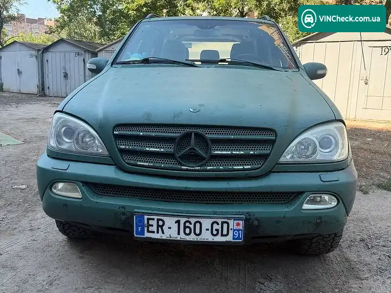 Mercedes-Benz M-Class 2002, фото з оголошення 1 з 9, VIN WDC1631131X776009
