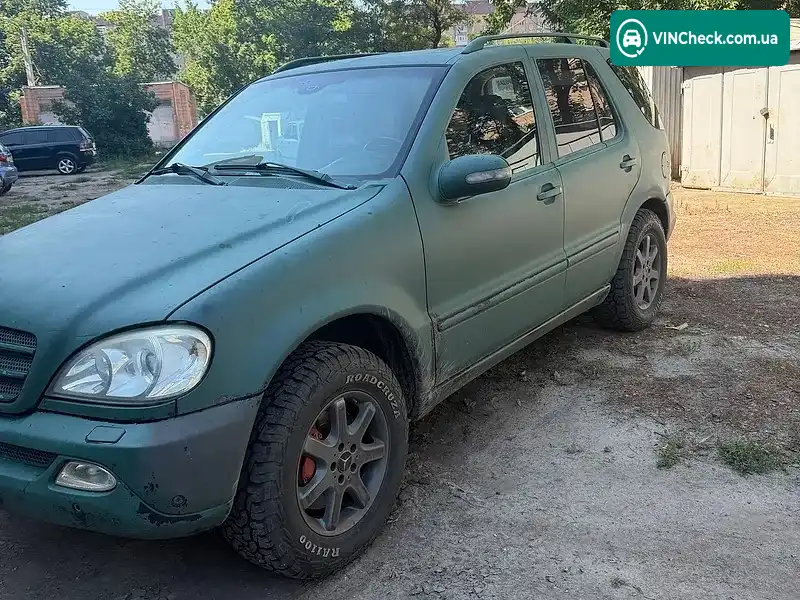 Mercedes-Benz M-Class 2002, фото з оголошення 2 з 9, VIN WDC1631131X776009