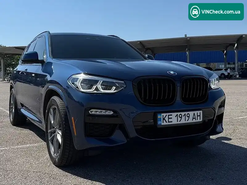 BMW X3 2019, фото з оголошення 1 з 18, VIN 5UXTR9C53KLP84172