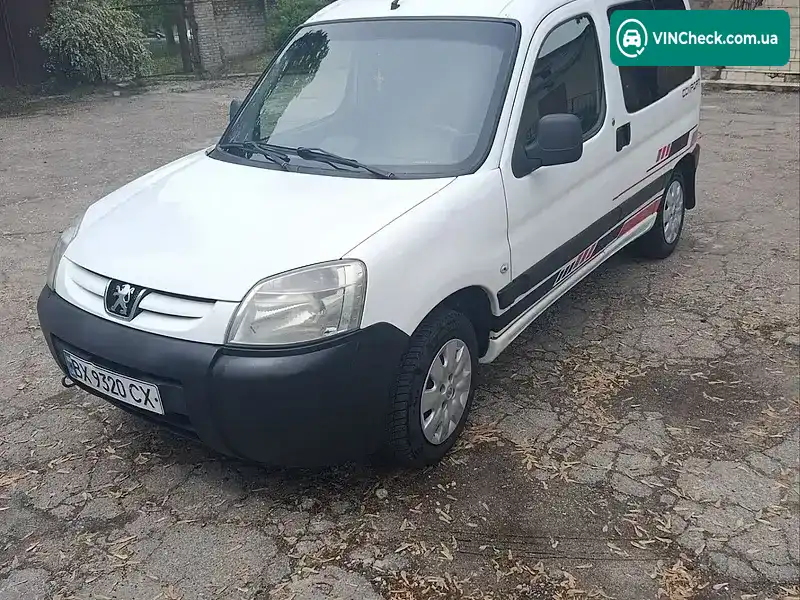Peugeot Partner 2009, фото з оголошення 1 з 14, VIN VF3GJ9HWC9N018491