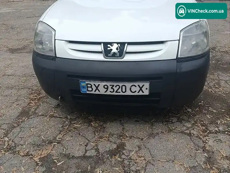 Peugeot Partner 2009, фото з оголошення 2 з 14, VIN VF3GJ9HWC9N018491