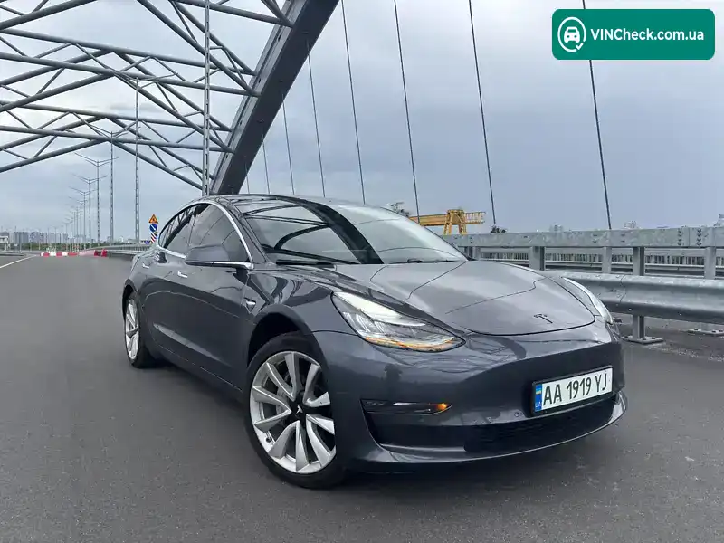 Tesla Model 3 2019, фото з оголошення 1 з 8, VIN 5YJ3E1EA2KF311147