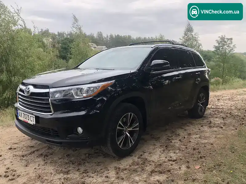 Toyota Highlander 2016, фото з оголошення 2 з 20, VIN 5TDJKRFH2GS255868
