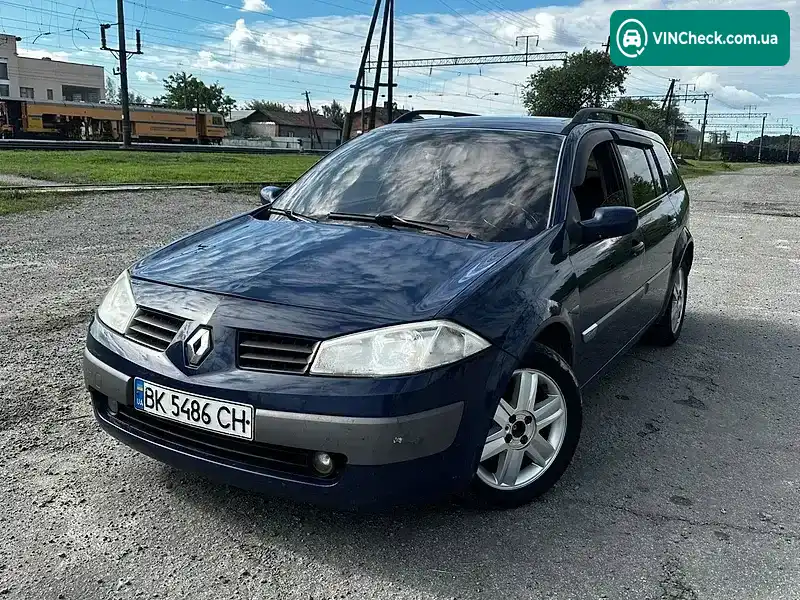 Renault Megane 2003, фото з оголошення 1 з 16, VIN VF1KMRG0630037595