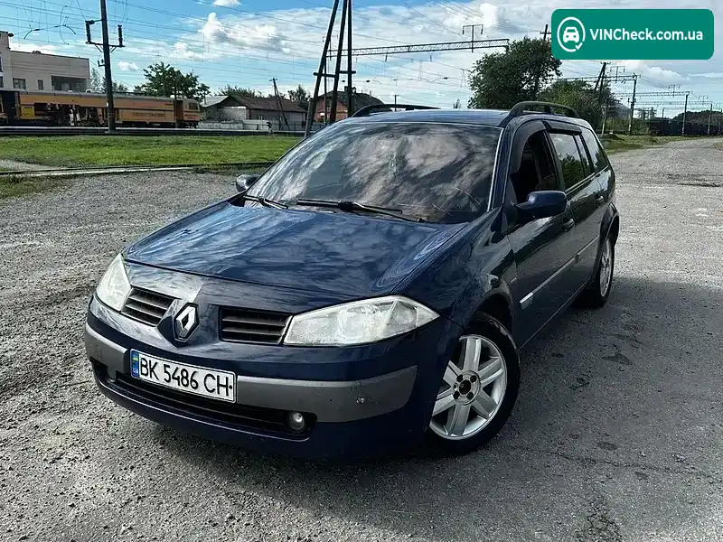 Renault Megane 2003, фото з оголошення 2 з 16, VIN VF1KMRG0630037595
