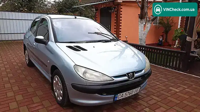 Peugeot 206 2003, фото з оголошення 2 з 15, VIN VF32AKFWR42976093