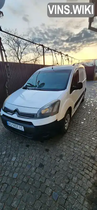 Citroen Berlingo 2012, фото з оголошення 1 з 14, VIN VF77A9HF0CN523300