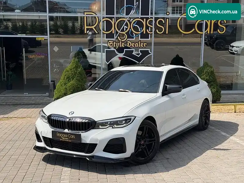 BMW 3 Series 2019, фото з оголошення 1 з 16, VIN 3MW5R7J00L8B06071