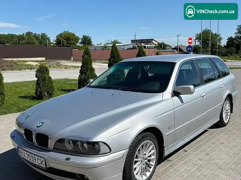 BMW 5 Series 2001, фото з оголошення 2 з 18, VIN WBADR71010GV65618