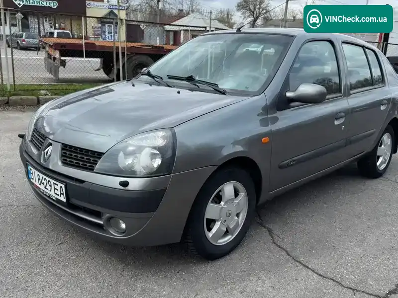 Renault Symbol 2003, фото з оголошення 1 з 21, VIN VF1LB0KC529770936
